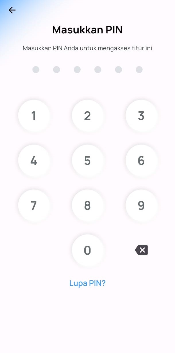 Masukan PIN