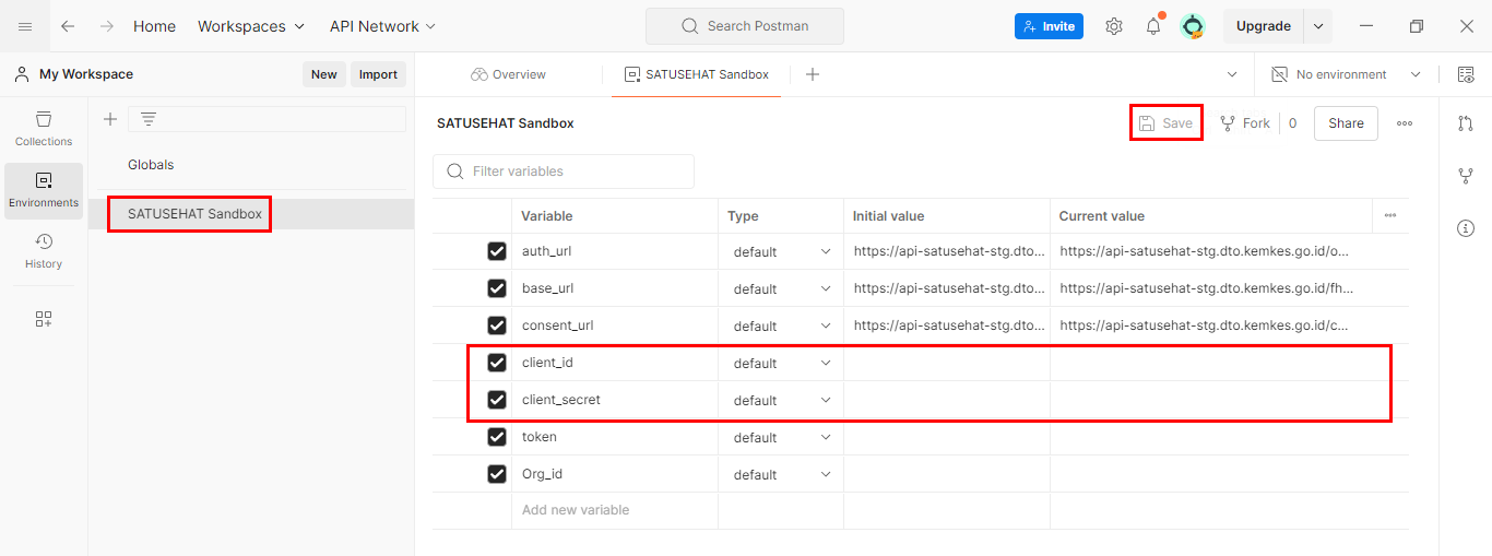 Environments Variable