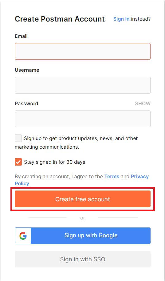 Login