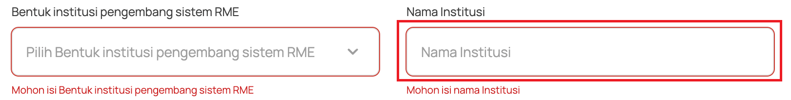 Daftar Bentuk Institusi
